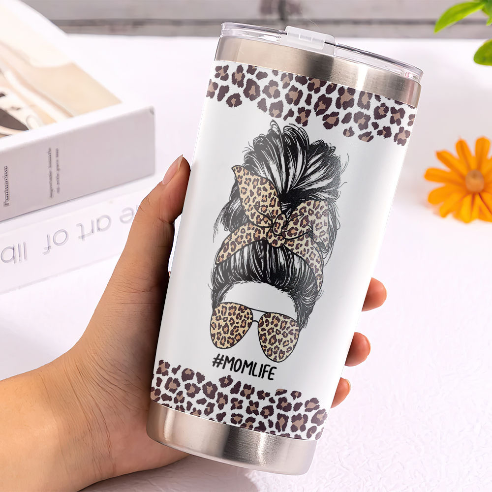 Mother Tumbler - Dog Mom Stainless Steel Tumbler Mother's Day Eco-friendly  Tumbler To my Mom Skinny