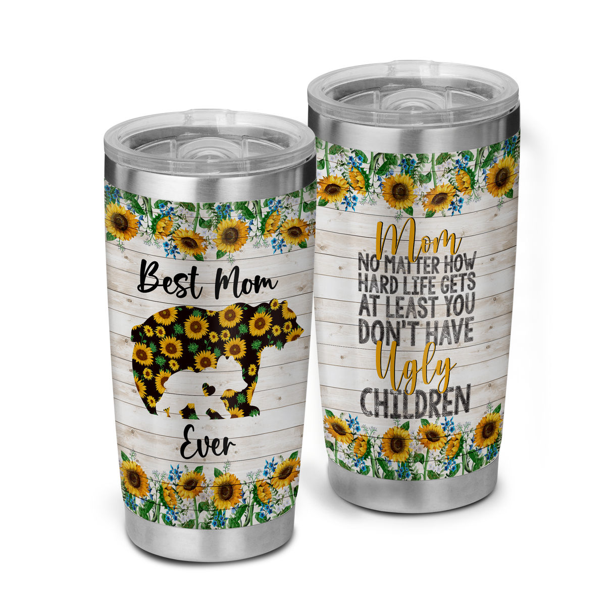 Mother Tumbler - To My Best Mom Stainless Steel Tumbler Mother's Day Eco-friendly Tumbler To my Mom Skinny Tumbler (24968)_2