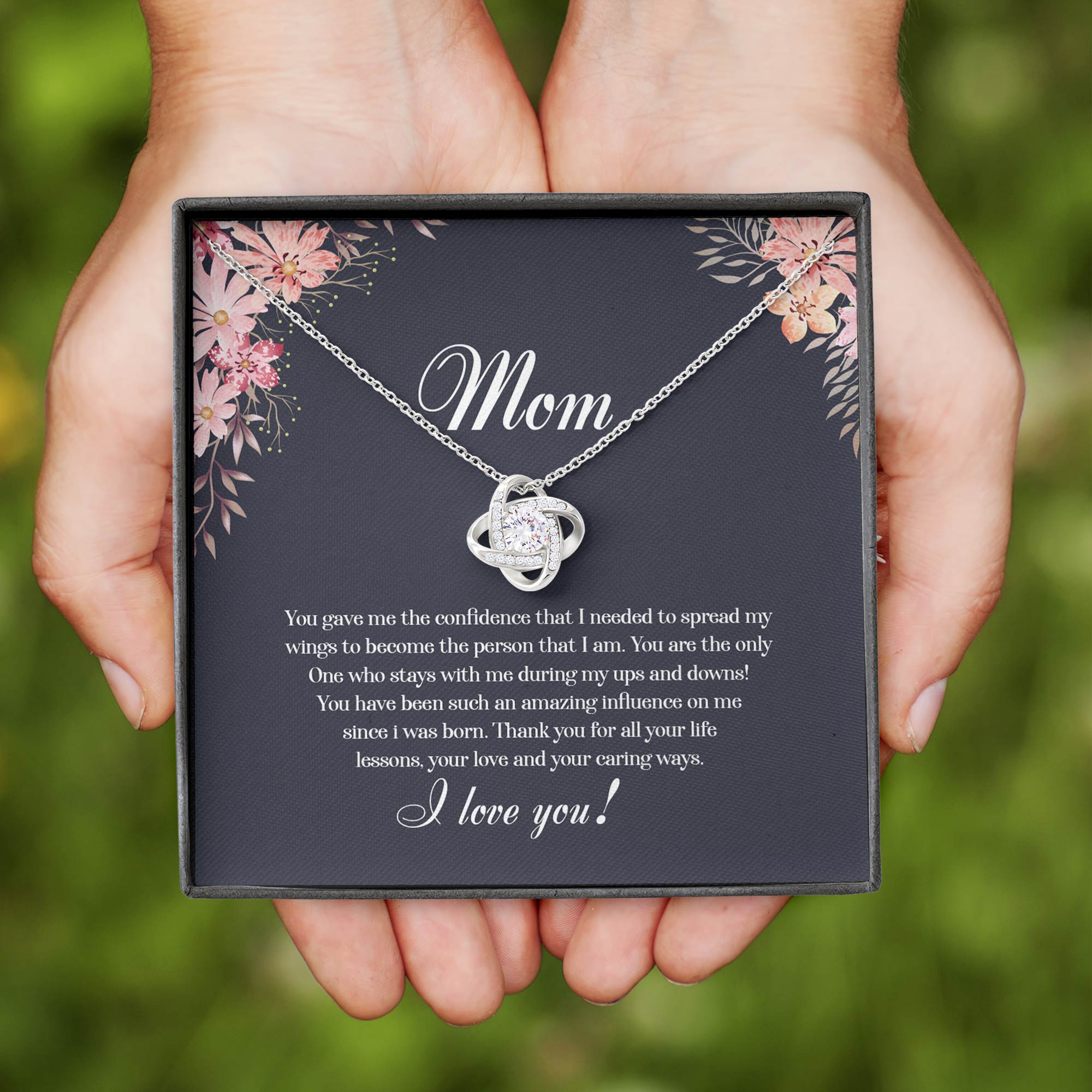 Mama Circle Necklace - Family - To My Mum - You Are Like An Angel - Gn -  Wrapsify