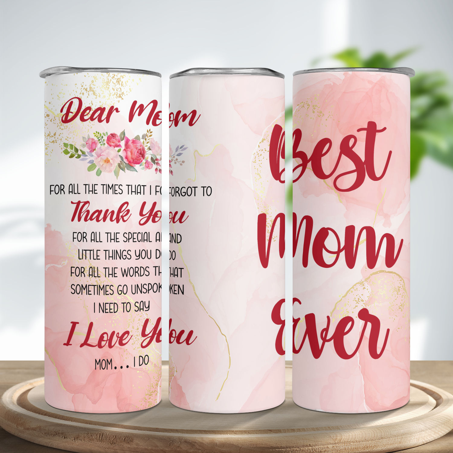 Mother's Day 2023 - Mother's Day Tumbler Best Mom Ever Tumbler I Love You Mom  Tumbler