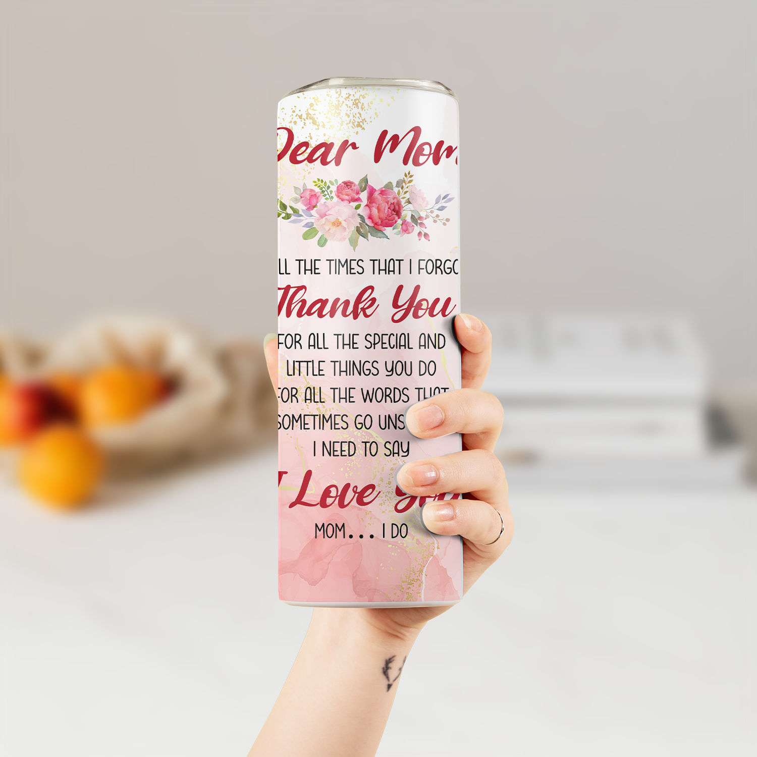 Mother's Day 2023 - Mother's Day Tumbler Best Mom Ever Tumbler I Love You Mom  Tumbler