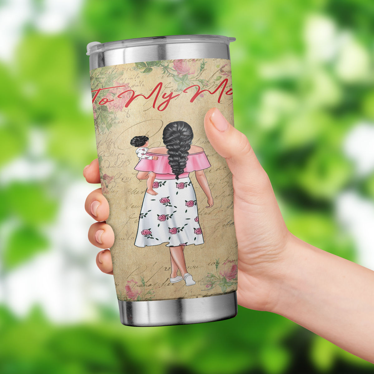 Mother's Day 2023 - Mother's Day Tumbler Mom Daughter Tumbler To