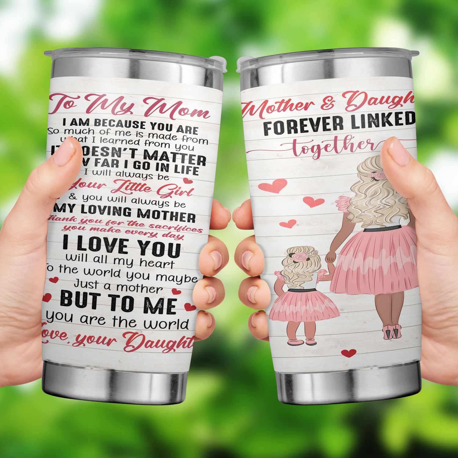 Mother's Day - Mother's day tumbler, Happy mother'day tumbler, Mother and  daughter, Twins Tumber, love mom Tumbler Twins 25594