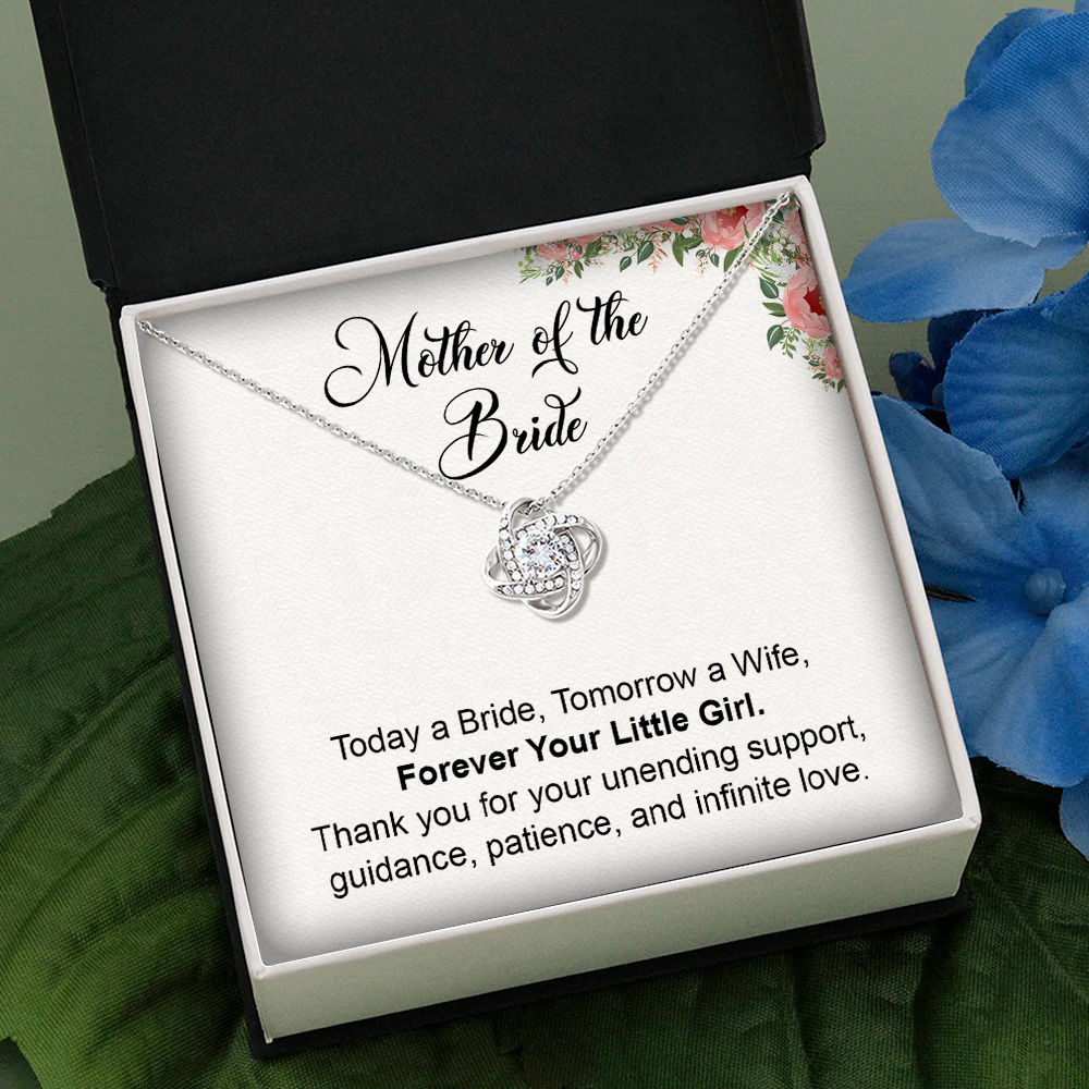 The Love Knot Necklace Bonus Mom Gift, Stepmom, Second Mom