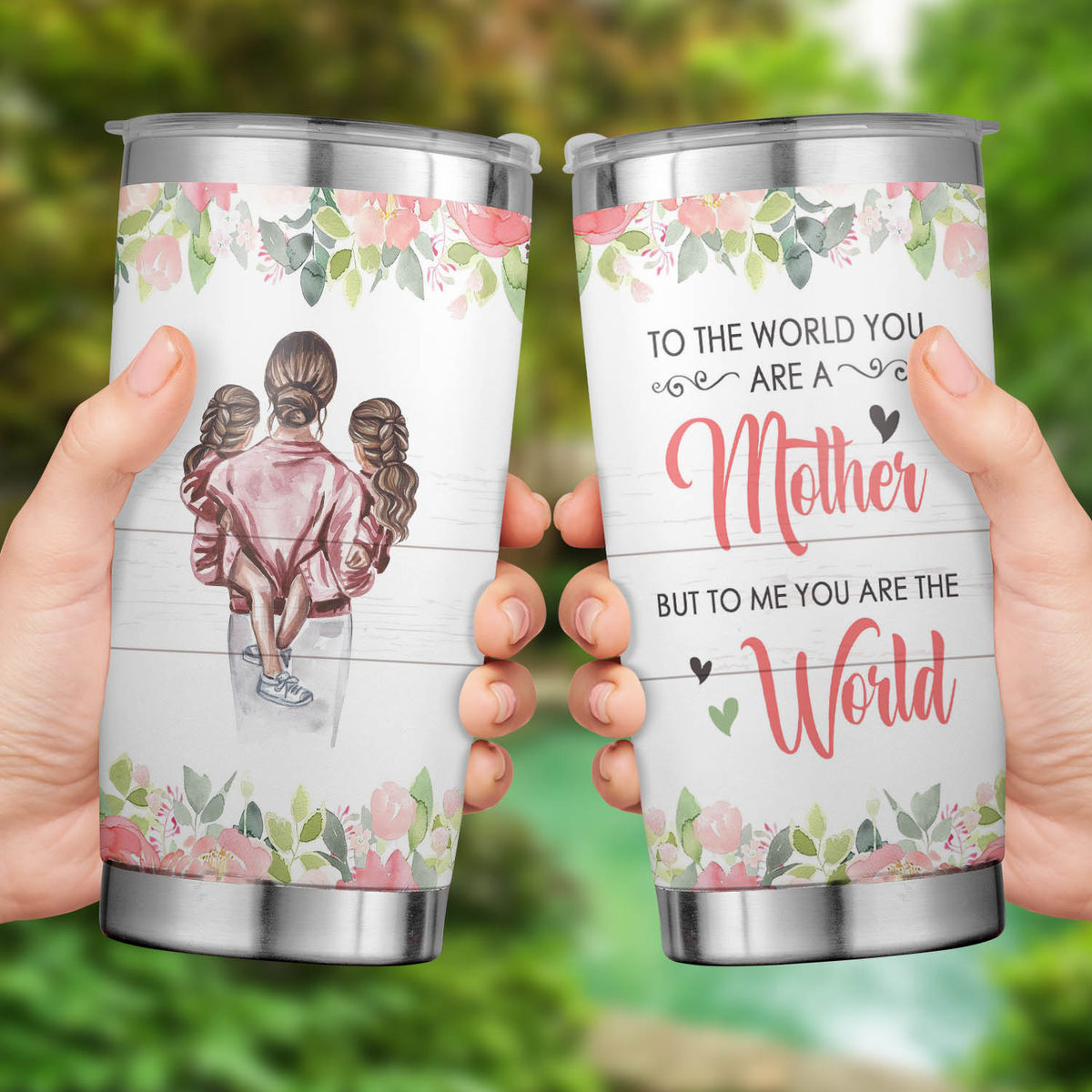 Mother's Day - Mother's Day Tumbler Mom Daughter Tumbler Mother