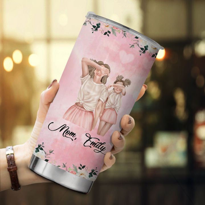 Mother's Day - Happy Mother's day Tumbler Mom and daughter tumbler best mom ever gifft for mom mother tumbler 25717