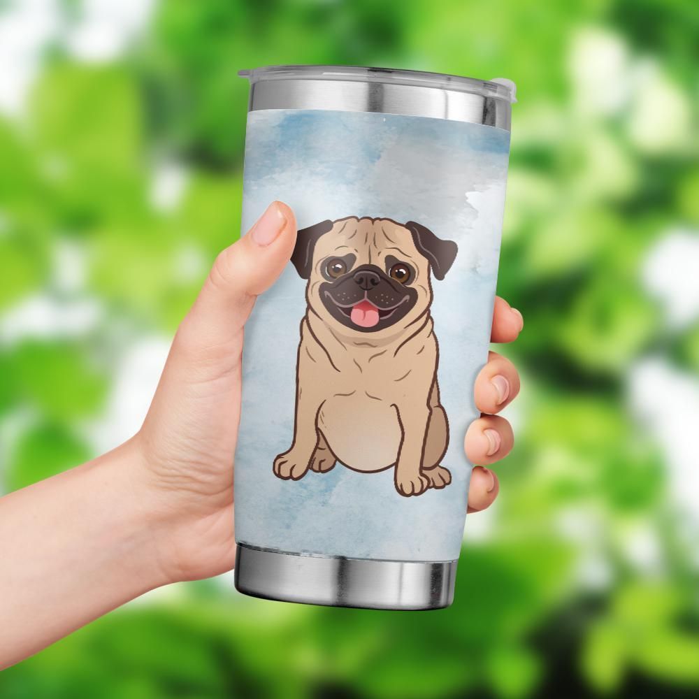 Mother's Day - Pug Dog Tumbler Dog Mom Tumbler Rocking The Dog Momlife Tumbler Gift To Mom, Love Dog Mom Tumbler 25730 - Tumbler_1