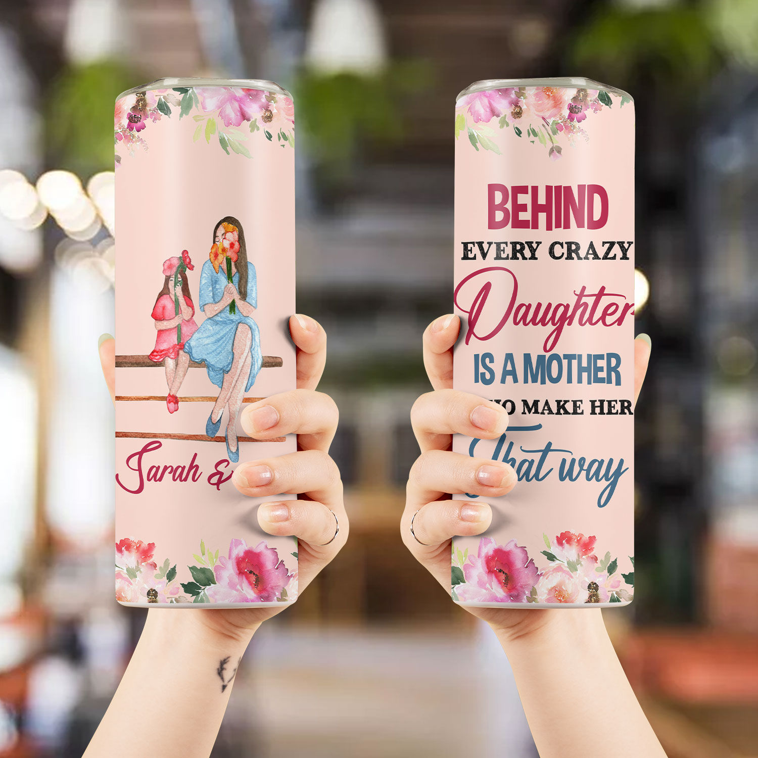 Glitter And Dirt #MomOfBoth - Engraved Stainless Steel Mom Tumbler, Mom Of  Both Tumbler, Mothers Day Gift Mug