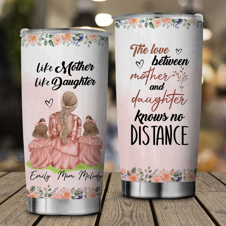 Gift For Mom, Personalized Tumbler, Mom And Kids Tumbler, Mother's