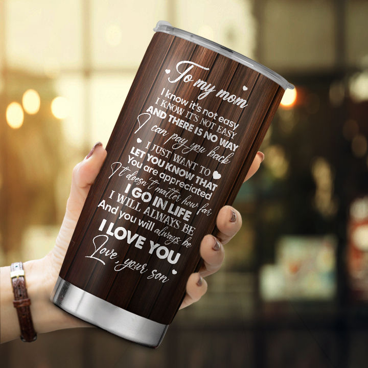 Mother's Day - Mother's Day Tumbler Mom And Son Tumbler Mother And Son  Forever Linked Together Tumbler 25520