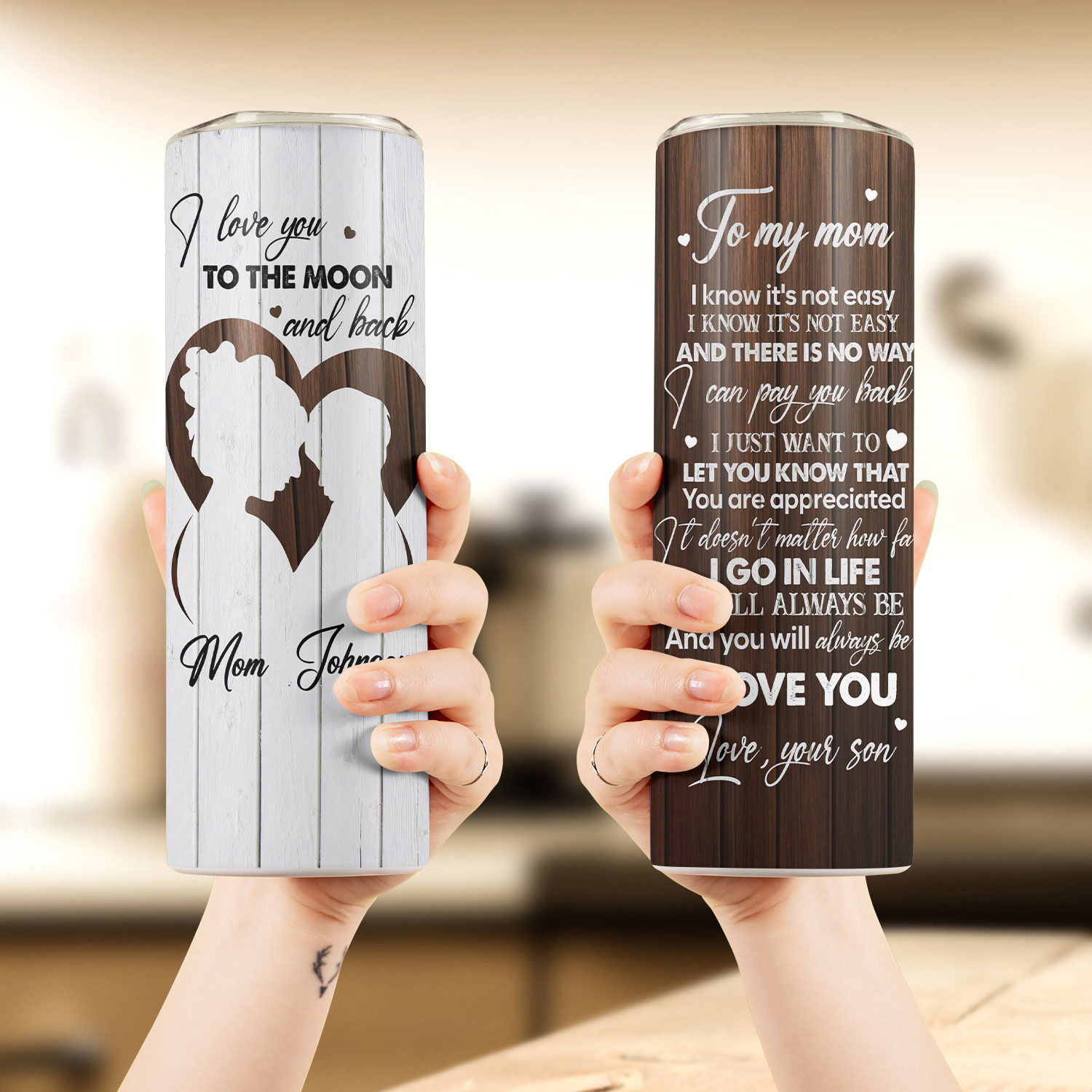 Mother's Day - Mother's Day Tumbler Mom And Son Tumbler Mother And Son  Forever Linked Together Tumbler 25520