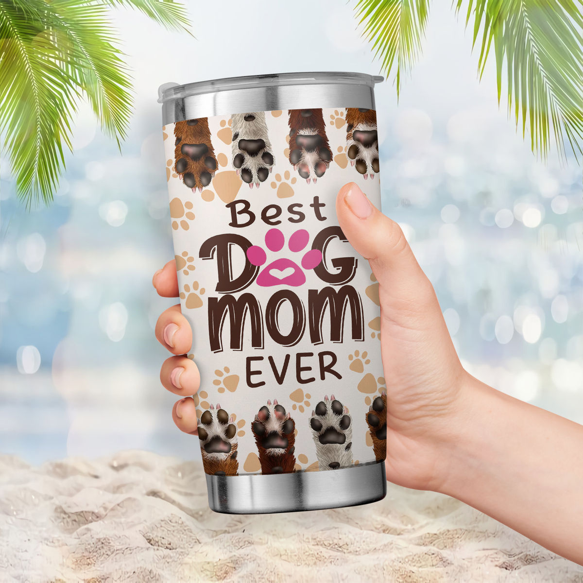 Mother Tumbler - Best Mom Ever Stainless Steel Tumbler Mother's Day  Eco-friendly Tumbler To my Mom