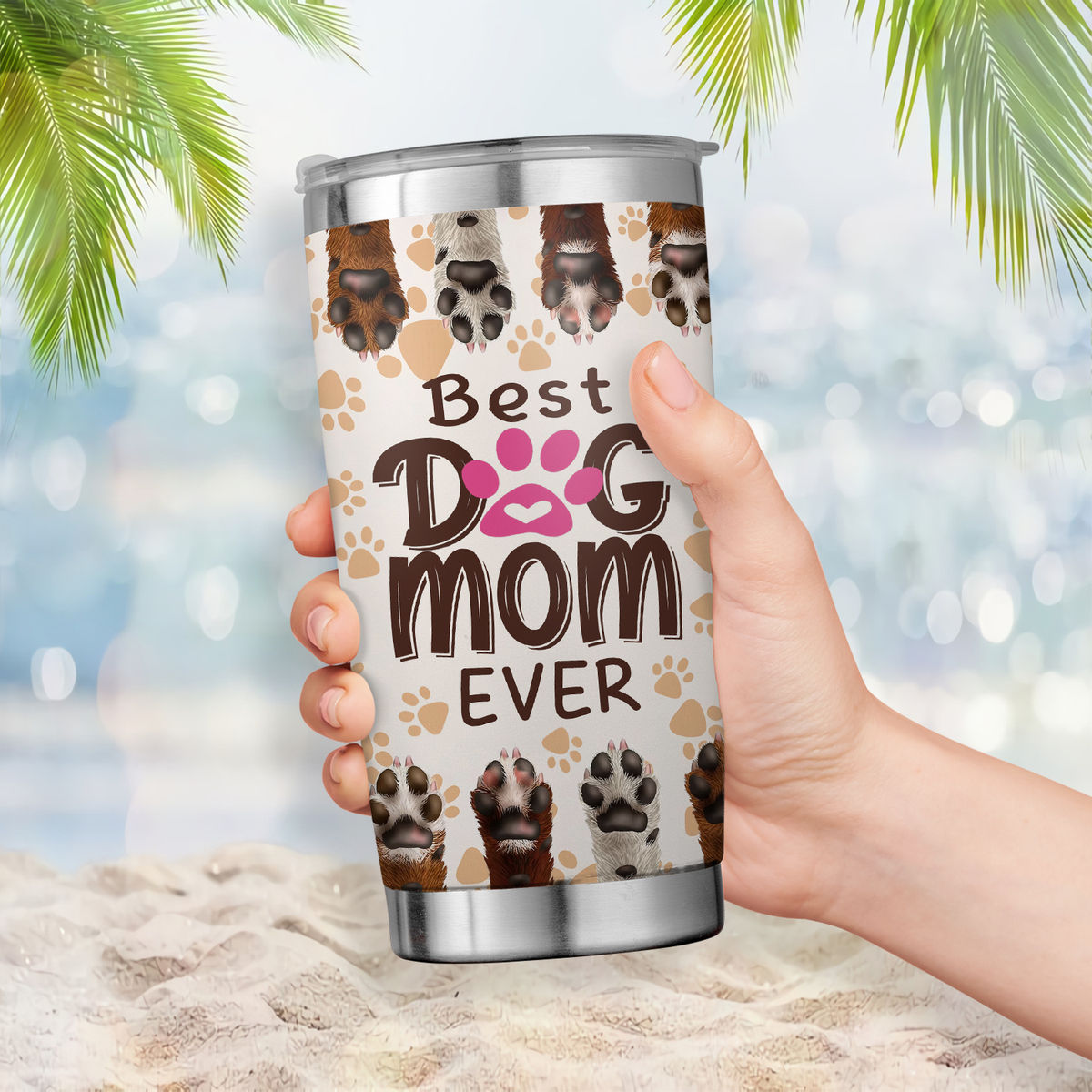 Best Mom Ever Gift - 26 oz Skinny Stainless Steel Insulated