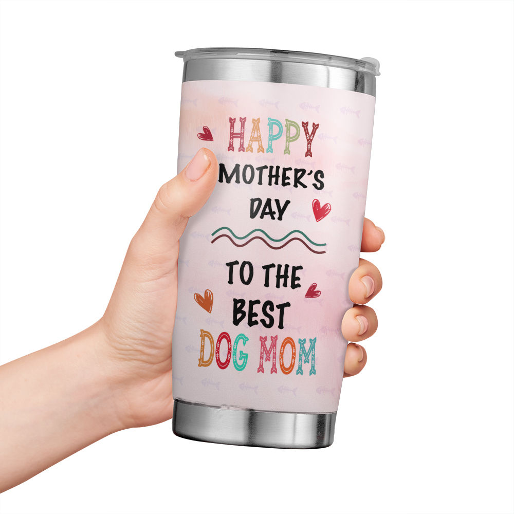 Mother Tumbler - Dog Mom Stainless Steel Tumbler Mother's Day Eco-friendly  Tumbler Skinny Gift For Mom