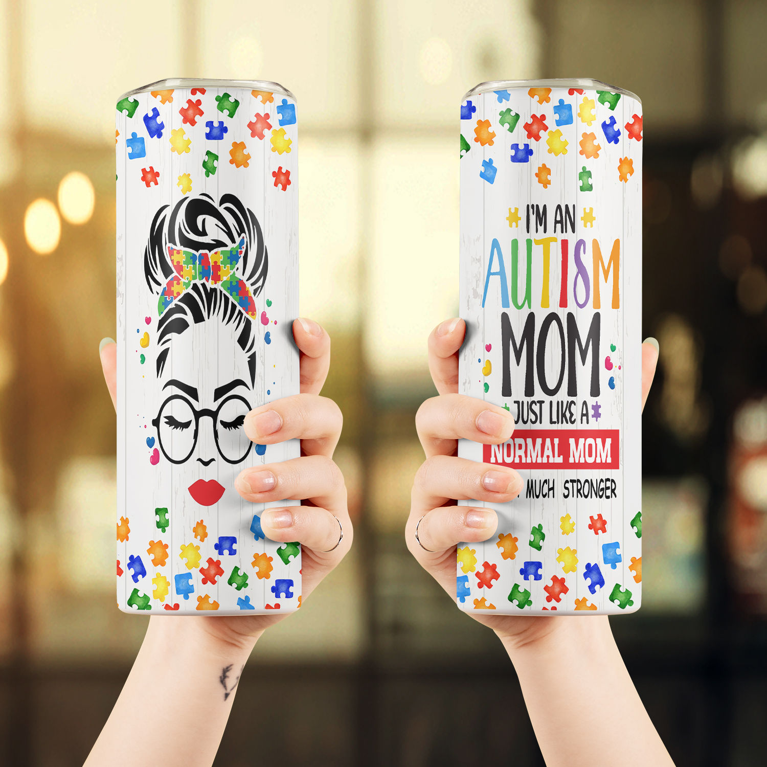 Autism Mom Tumbler This Boy Calls Me Mom Autism Awareness Tumbler Idea –  BigProStore