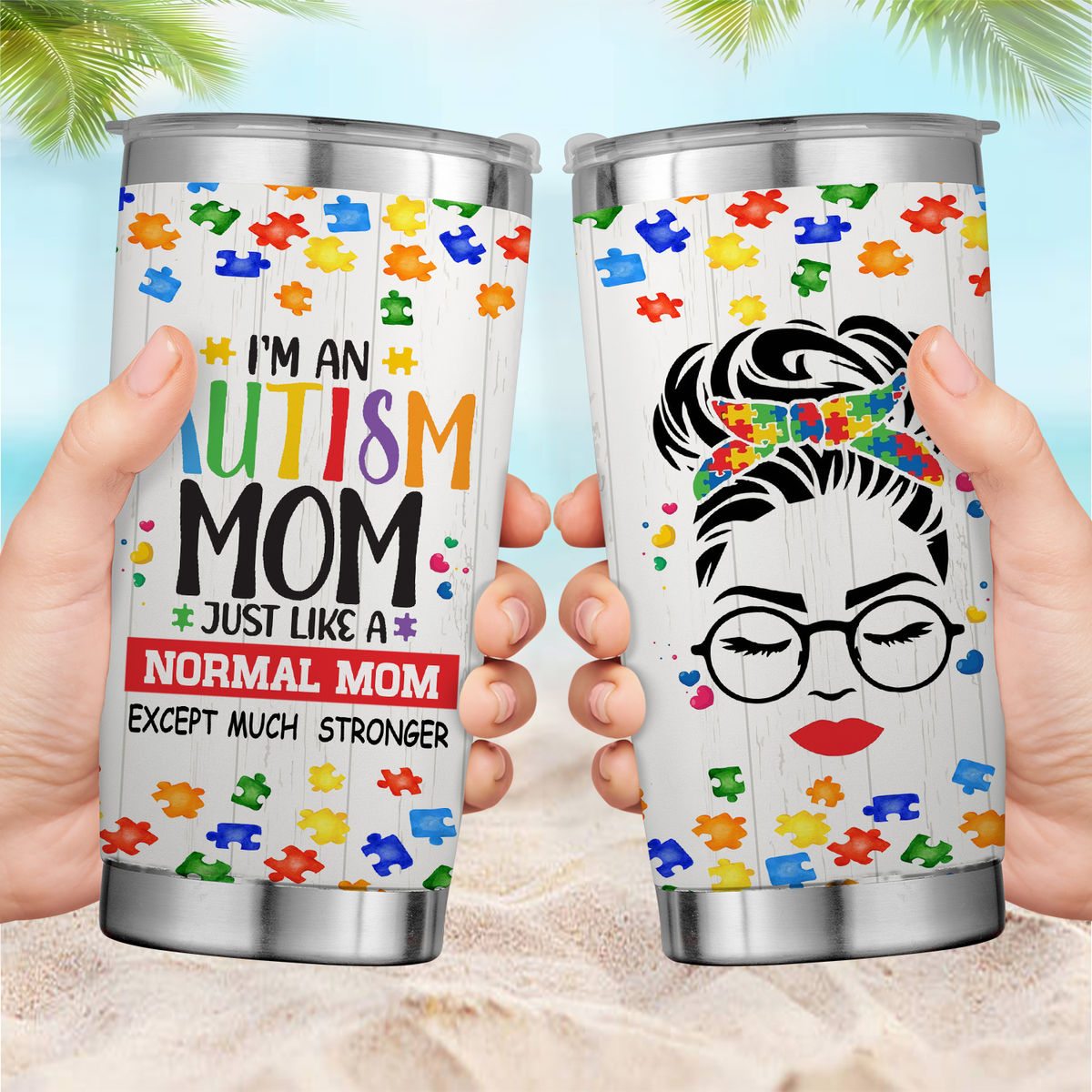 I'm A Cool Mom Stainless Steel Tumbler - Gifts for Mom - Mother's Day