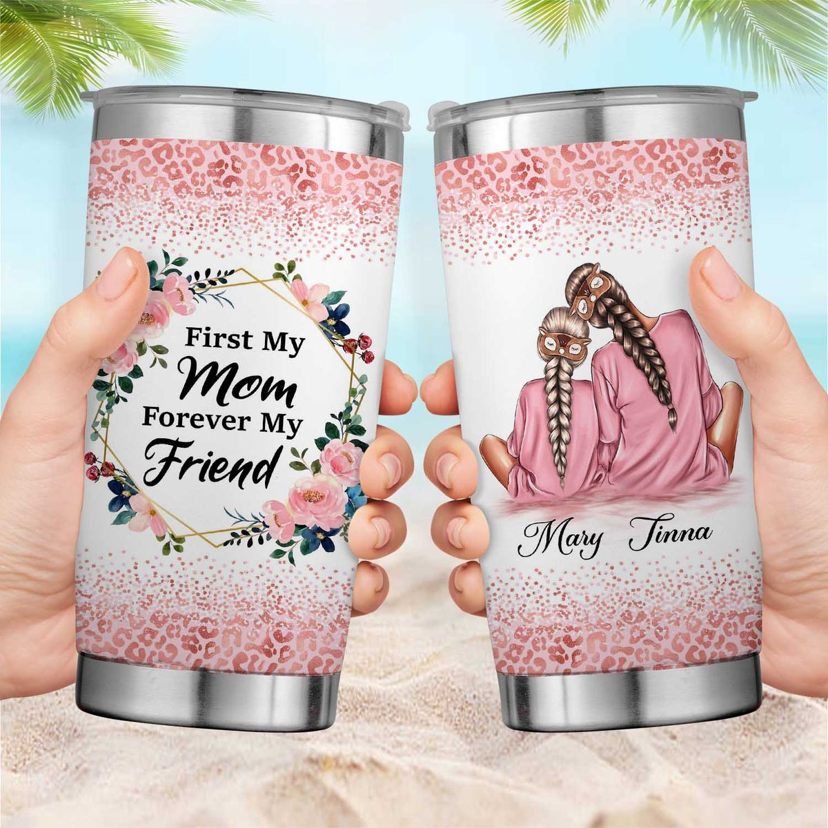 Mother Tumbler - Best Mom Ever Stainless Steel Tumbler Mother's Day  Eco-friendly Tumbler To my Mom