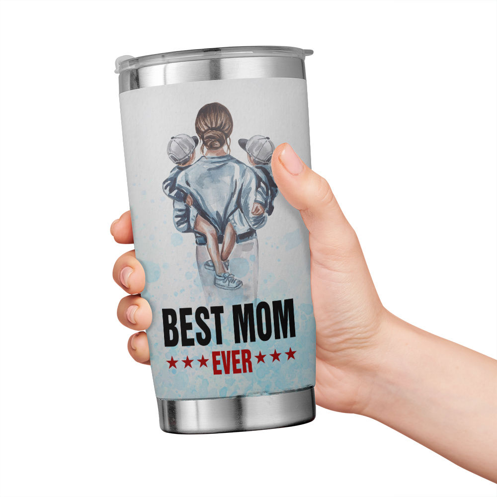 Mother Tumbler - Dog Mom Stainless Steel Tumbler Mother's Day Eco-friendly  Tumbler To my Mom Skinny