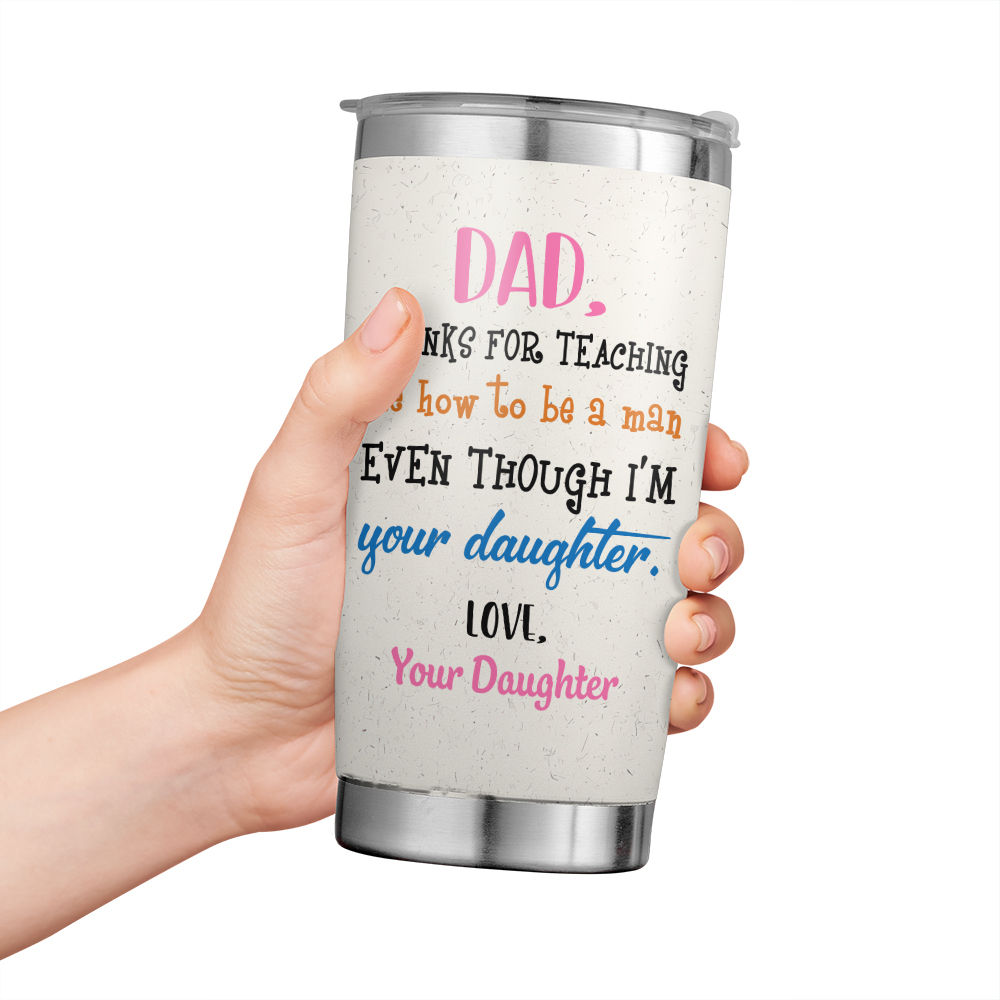 Stainless steel tumbler daddy - Doogoo