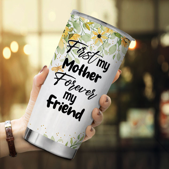 FJAUOQ Gobelet en acier inoxydable Happy Mothers Day de 20 oz, gobelet