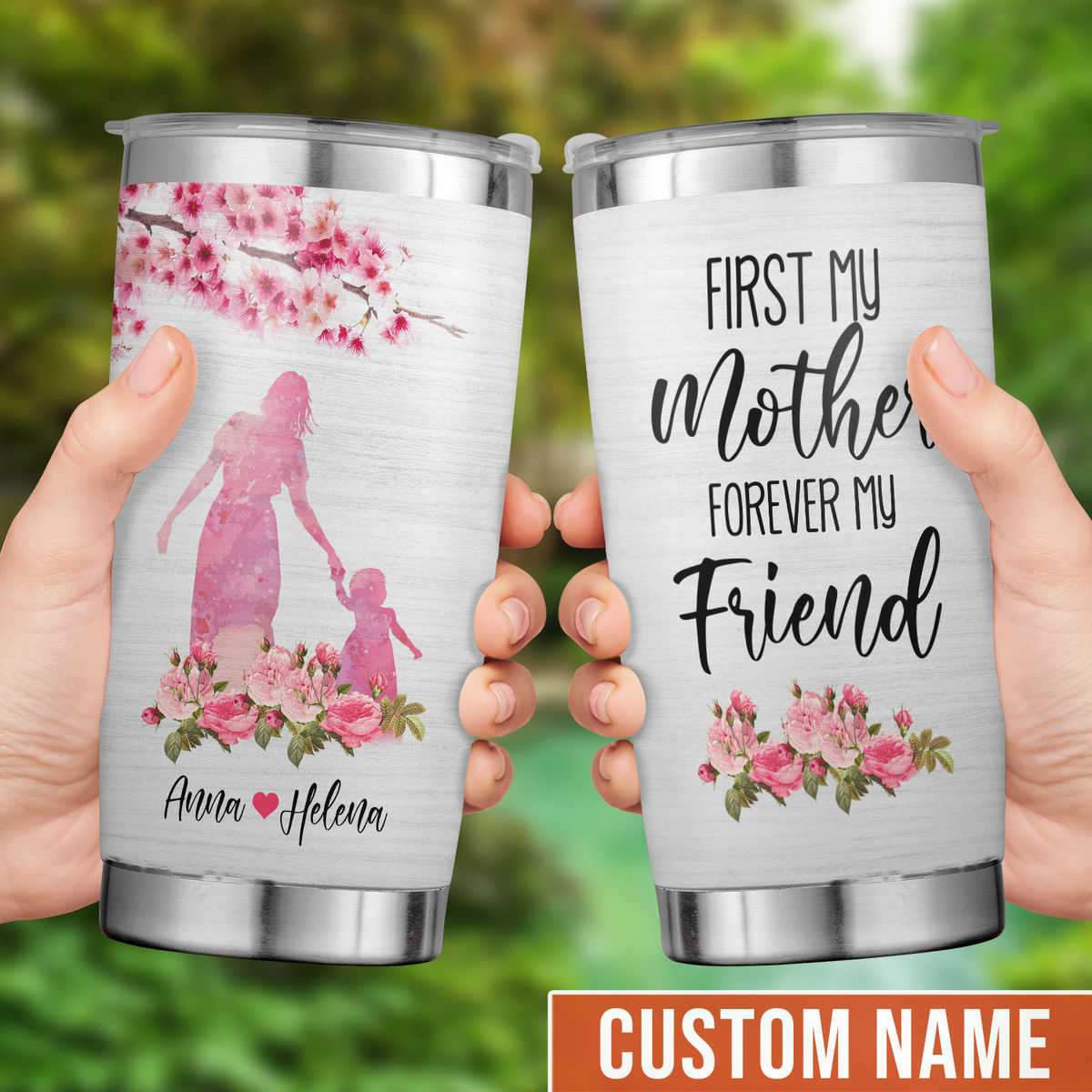 Mother Tumbler - Mother's Day Stainless Steel Tumbler Mother's Day  Eco-friendly Tumbler To my Mom Skinny Tumbler Gift For Mom