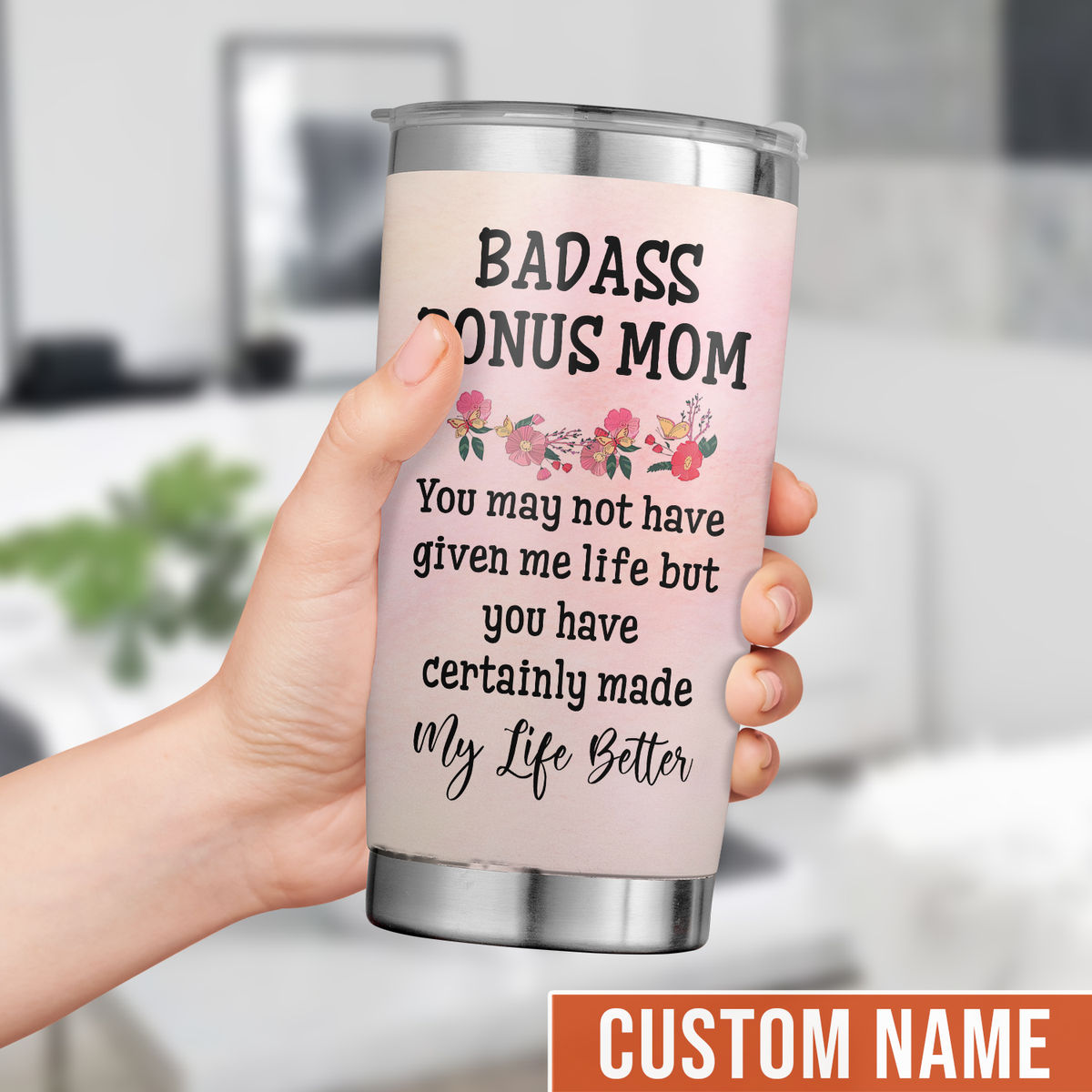 Mother Tumbler - To My Mom Stainless Steel Tumbler Mother's Day Eco-friendly Tumbler Skinny Gift For Mom 26733_2