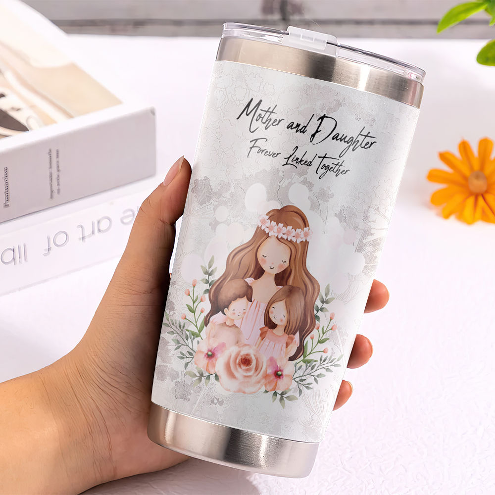 Personalized Best Mom Ever Skinny Tumbler