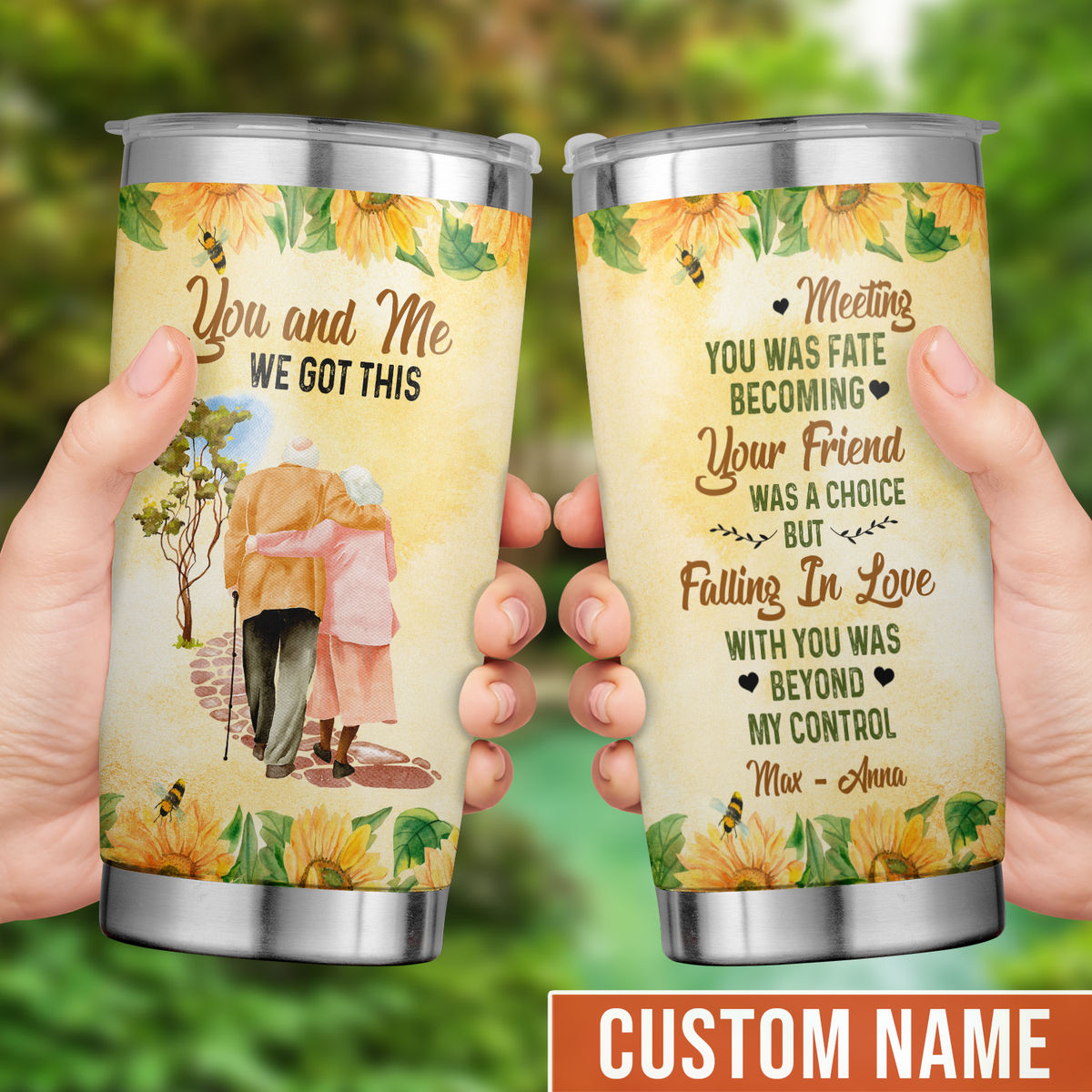 Mother Tumbler - To My Wife Stainless Steel Tumbler Mother's Day Eco-friendly Tumbler Skinny Gift For Mom 26829