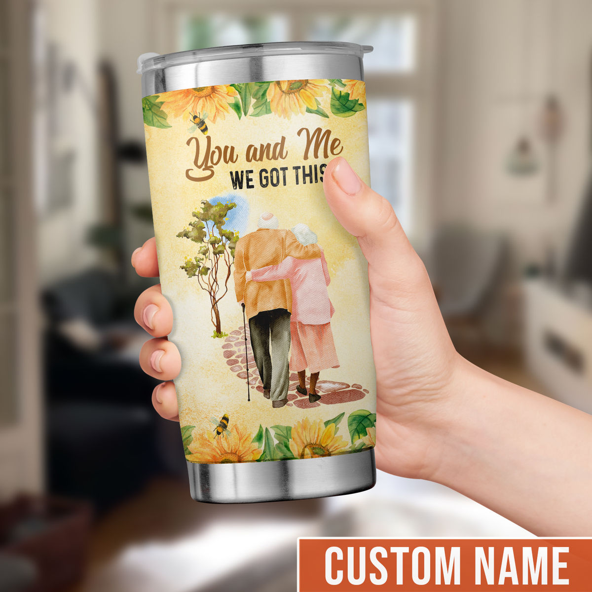 Mother Tumbler - To My Wife Stainless Steel Tumbler Mother's Day Eco-friendly Tumbler Skinny Gift For Mom 26829_2