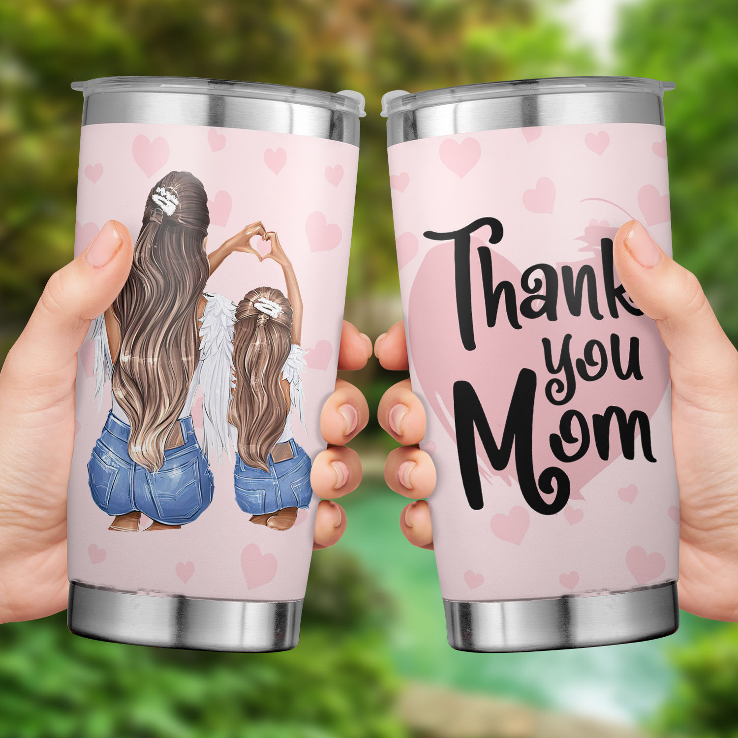 Mother Tumbler - Mom Life Stainless Steel Tumbler Mother's Day Eco-friendly  Tumbler Skinny Tumbler Gift For Mom 27521