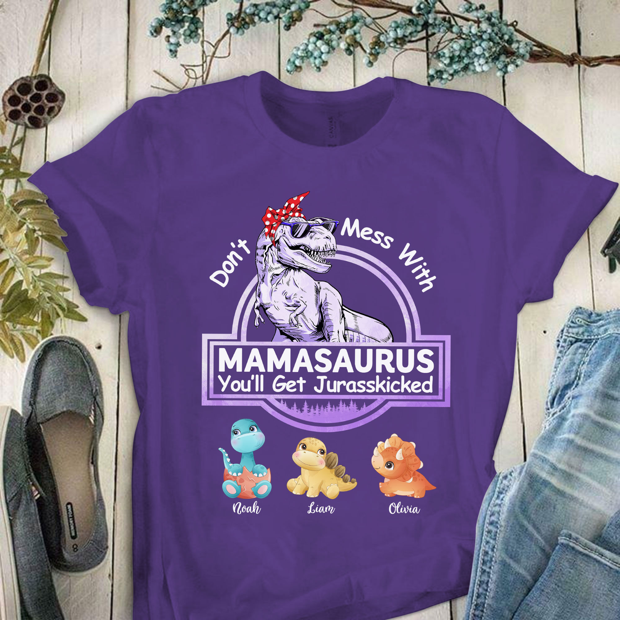 Family Gifts - Don't Mess With Mamasaurus - Mother's Day Gifts, Gifts For  Family Members, Christmas Gifts, Birthday Gifts