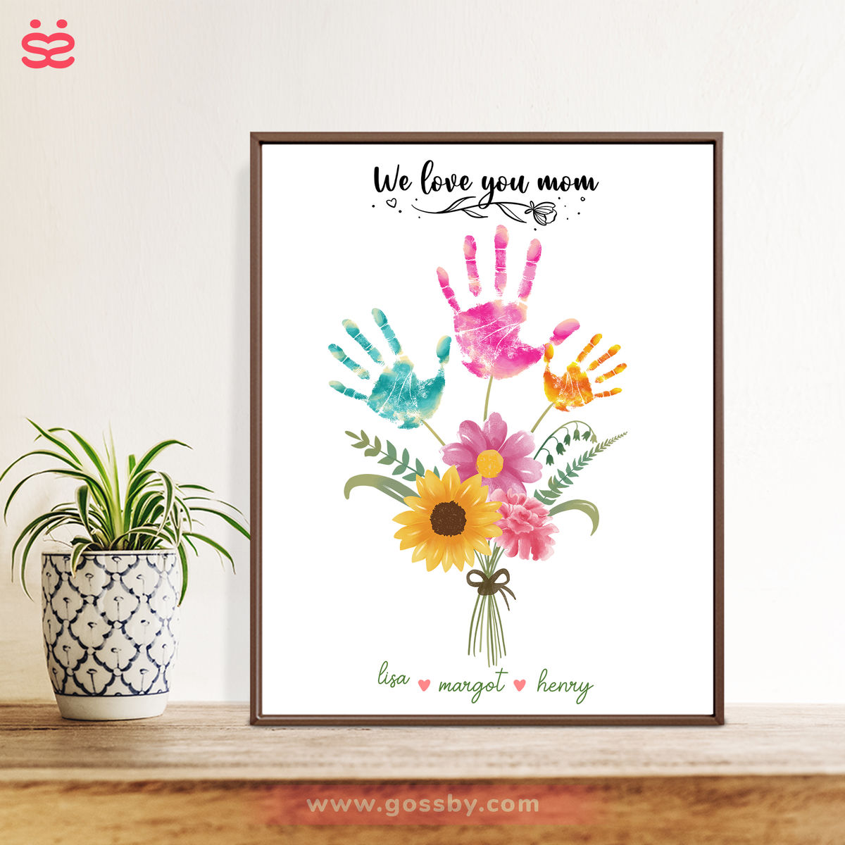 Personalized Poster - Love Poster - We love you mom (27374)_1