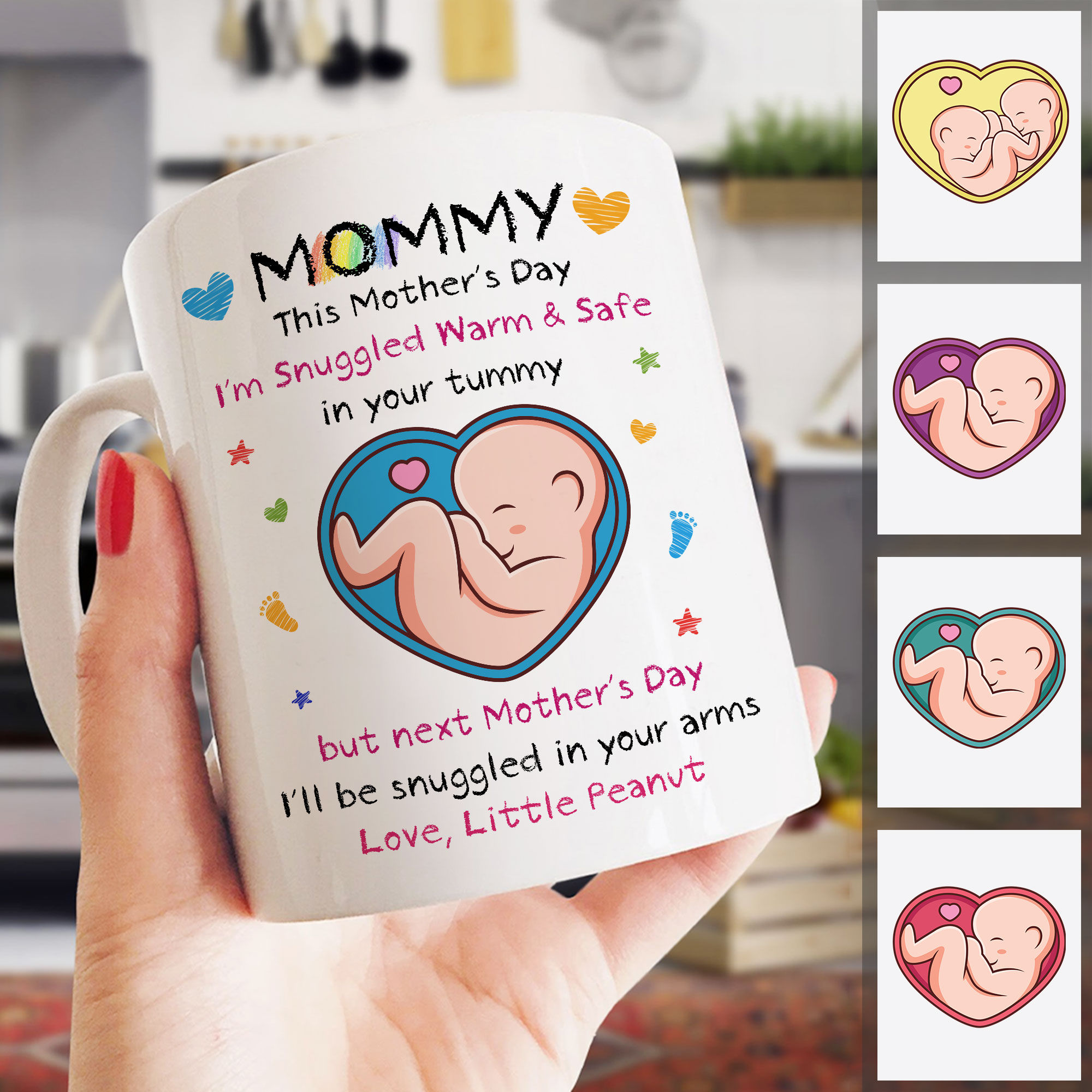 New Mom Mug I Am Ready In Love With My Future Baby