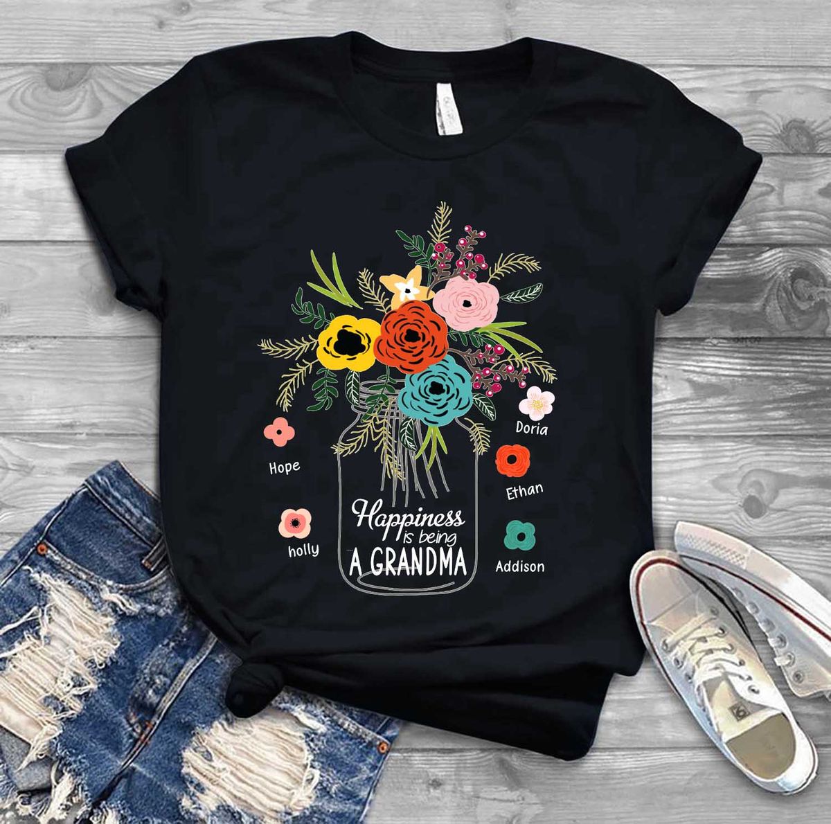 Happiness Is Being A Mommy T-Shirt Happiness Is Being A Mommy T-Shirt
