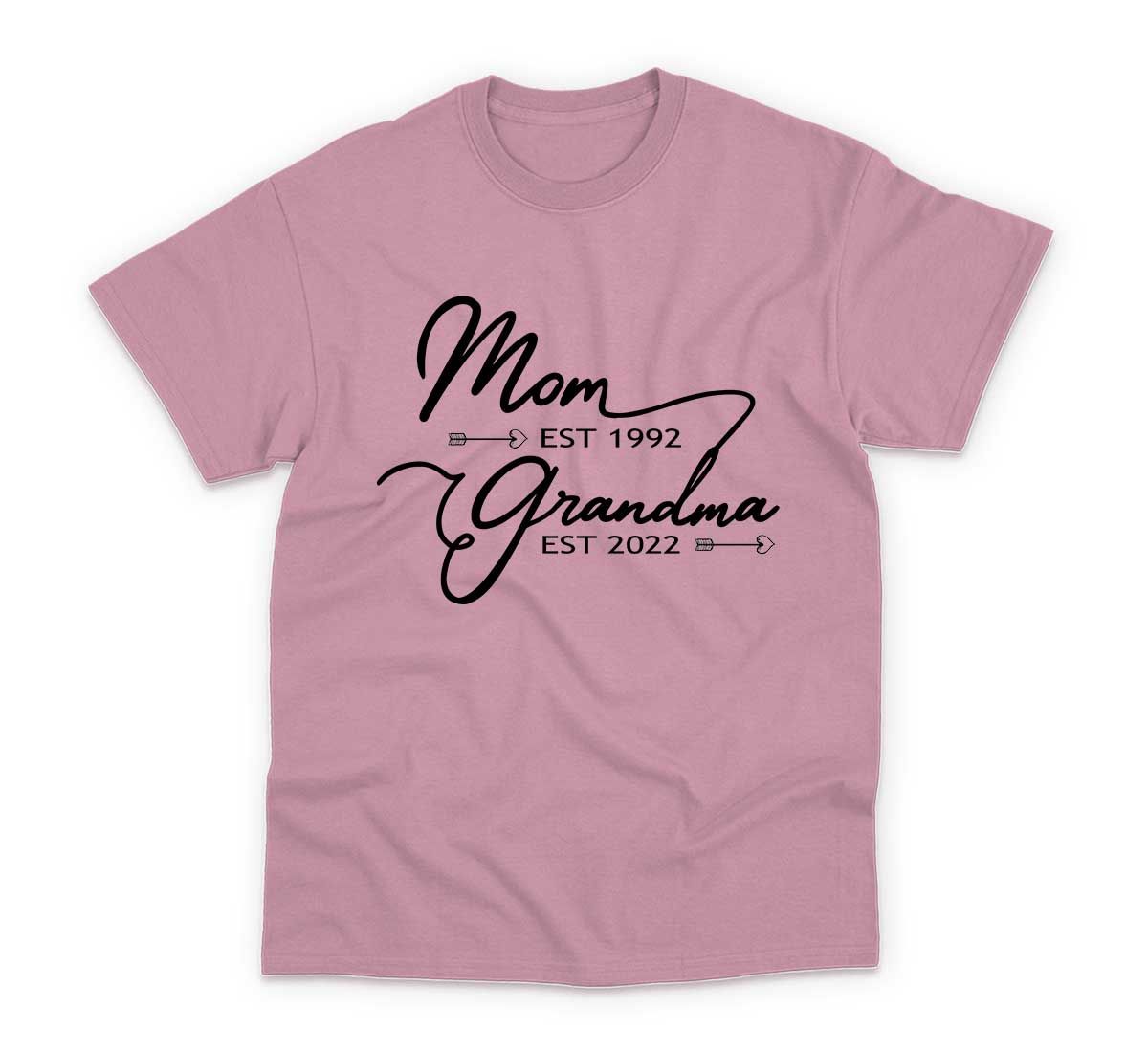 Mother's Day 2023 - Personalized Mother's Day Shirt, Mom Grandma Shirt, Nana Shirt Gift, Mother Grandma Birthday Gift_4