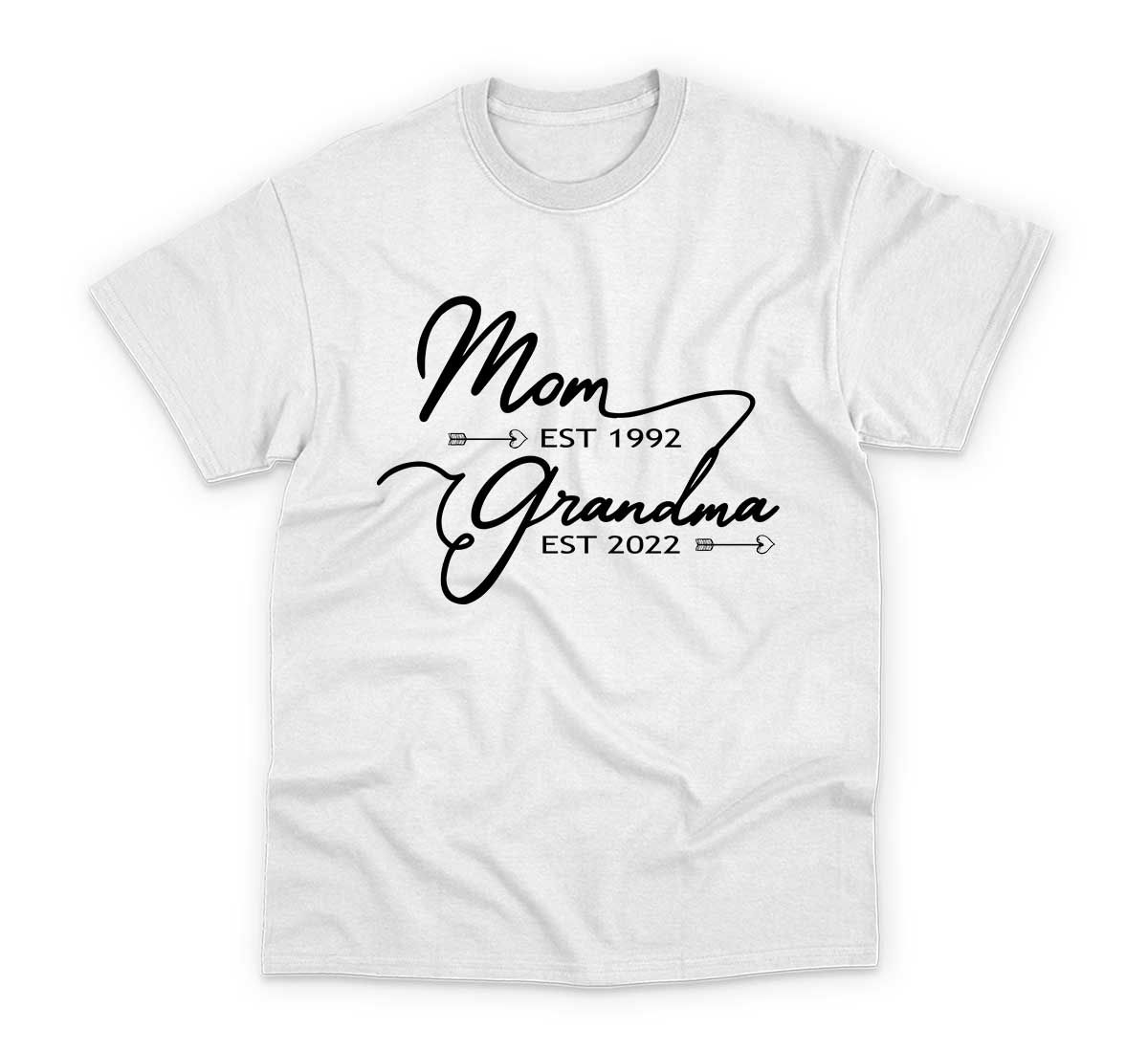 Mother's Day 2023 - Personalized Mother's Day Shirt, Mom Grandma Shirt, Nana Shirt Gift, Mother Grandma Birthday Gift_3