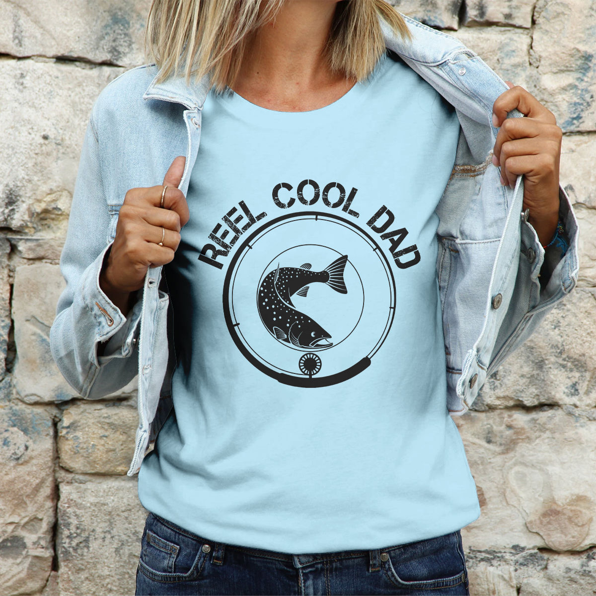 Father's Day - Reel Cool Dad Shirt, Fishing Dad Shirt, Father's Day Shirt,  Love Dad, Gift For Father On Father's Day Shirt 28207