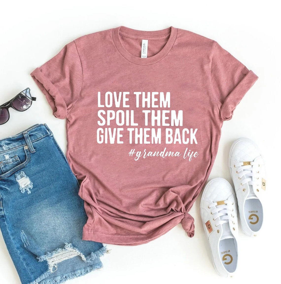 Mommom Live Love Spoil Gift Tshirt Mommom Live Love Spoil Gift Tshirt