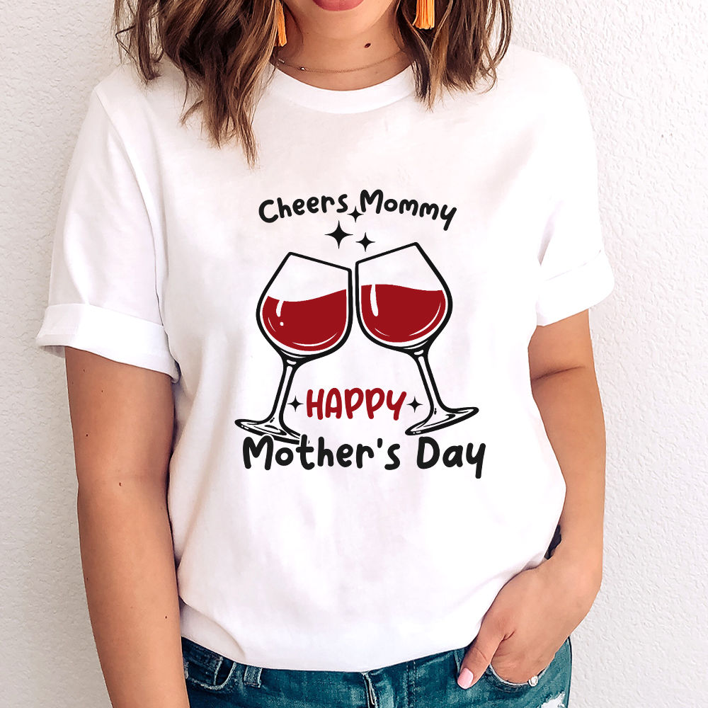 I Love My Mom Funny Mothers Day Gifts For Mommy Mama Shirt