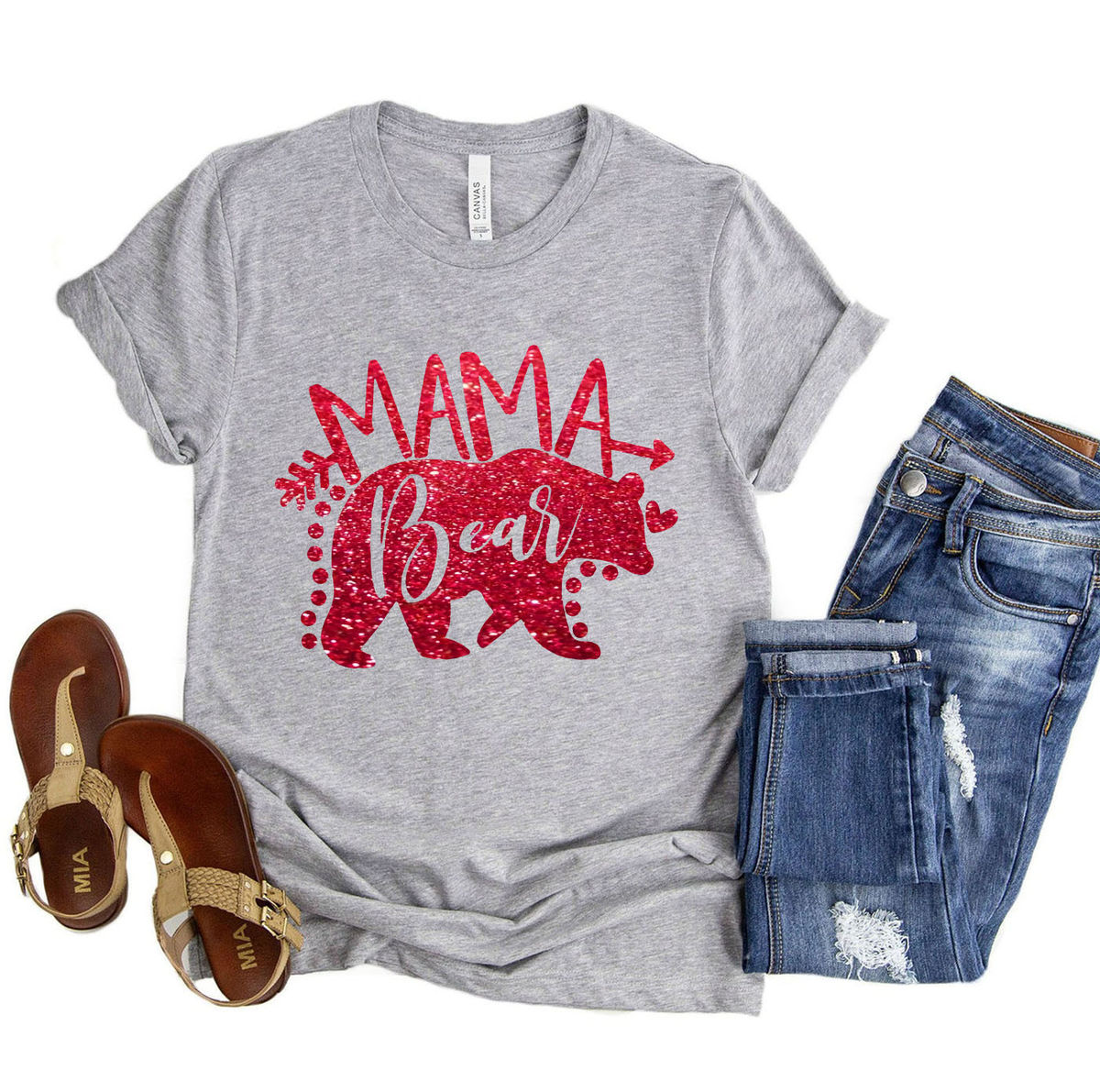 Mother's Day Shirts - Mama Bear Shirt, Mother's Day Gift, Gift For Mom,  Baby Shower Gifts, Cute Mama Bear Shirt, Mother Gift Idea 28395