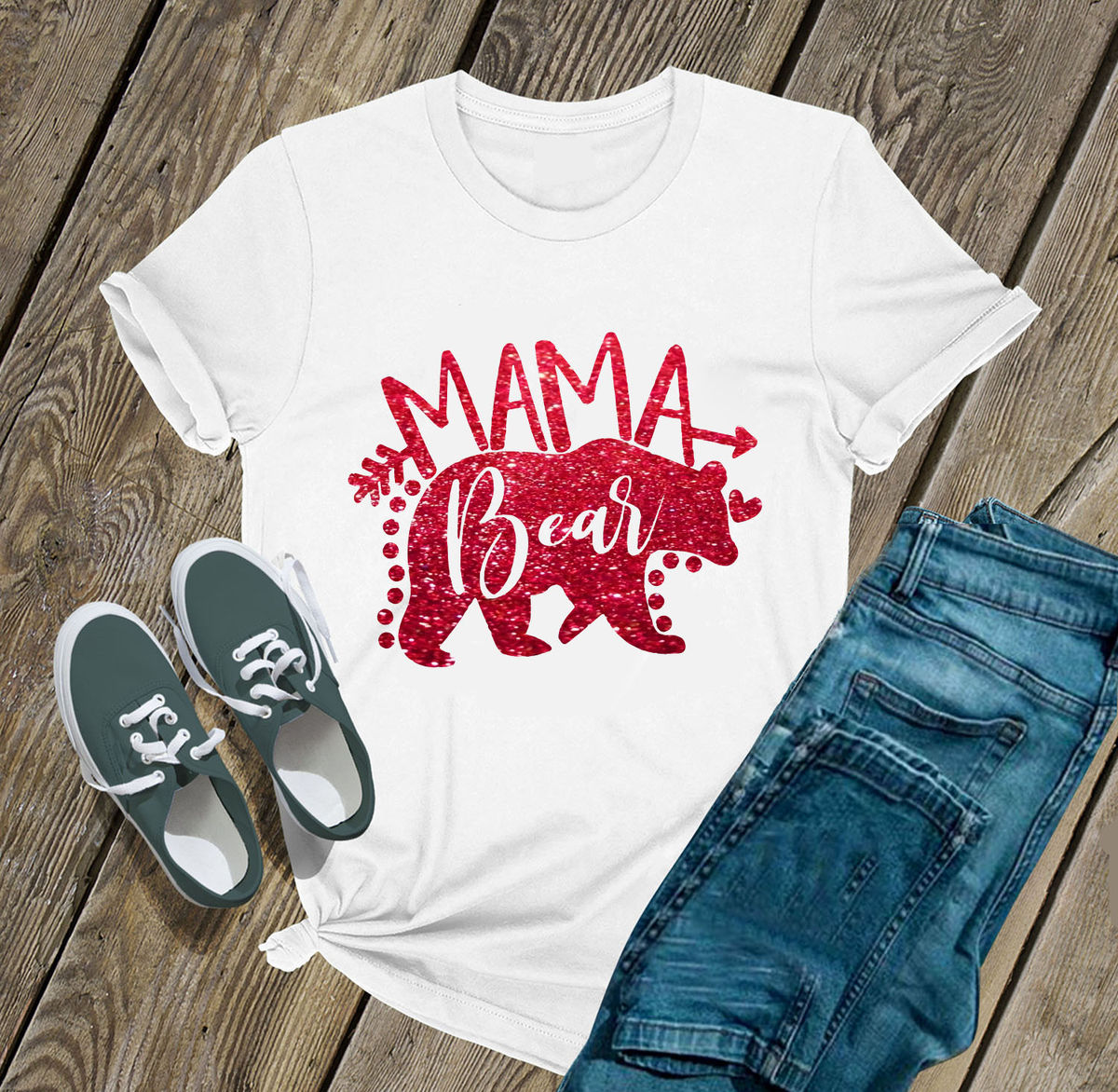 Mother's Day Shirts - Mama Bear Shirt, Mother's Day Gift, Gift For Mom,  Baby Shower Gifts, Cute Mama Bear Shirt, Mother Gift Idea 28395