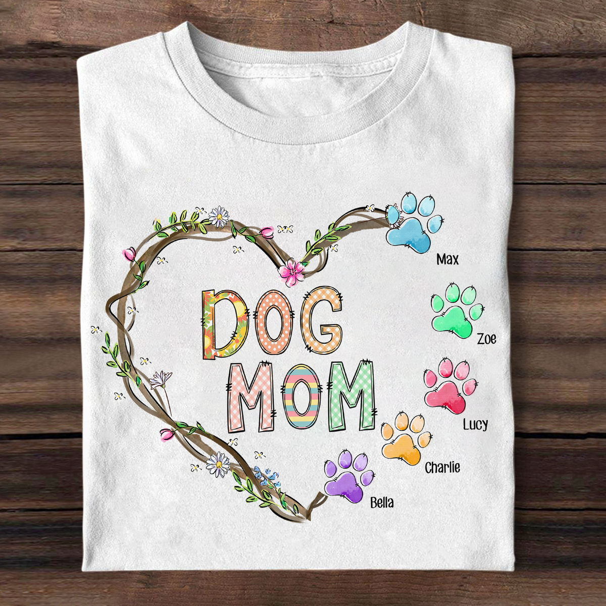 Personalized Shirt - Mother's Day Gift - Dog mom - Gifts For Mother, Mother's Day Gifts, Birthday Gifts For Mom_2