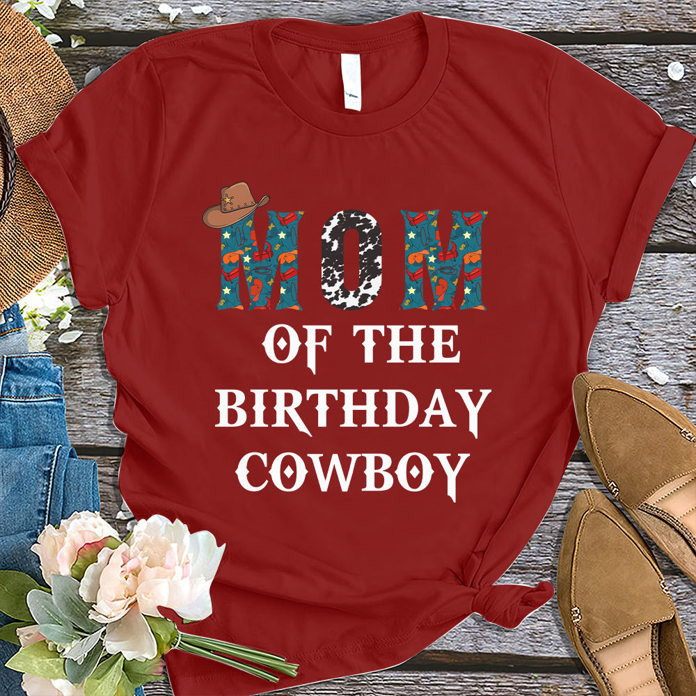 Cowboy Birthday Shirt 