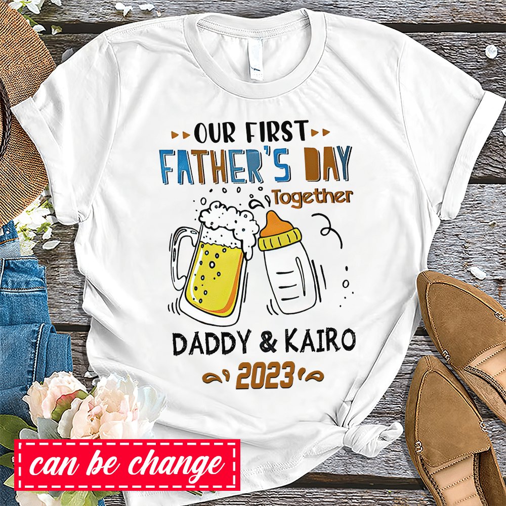 Father Daughter Matching t-shirts New Dad Daddy Baby Birthday Christmas Gift