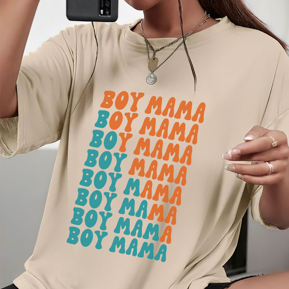 Boy mama best sale tshirt