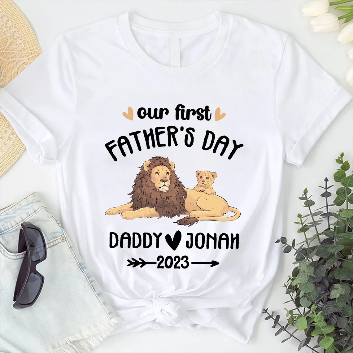 Father Son shirt set - fathers day gift - first fathers day gift - dad  birthday gift idea - matching shirt set - funny matching shirt