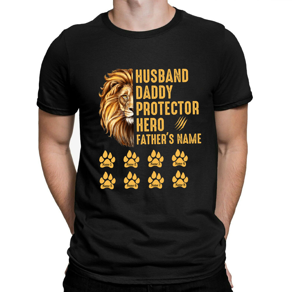 Father's Day T-Shirt Father Husband Protector Hero Father's Day T-Shirt Father Husband Protector Hero