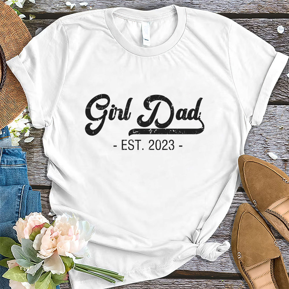  Girl Dad Shirt for Men Girl Dad Shirts Fathers Day