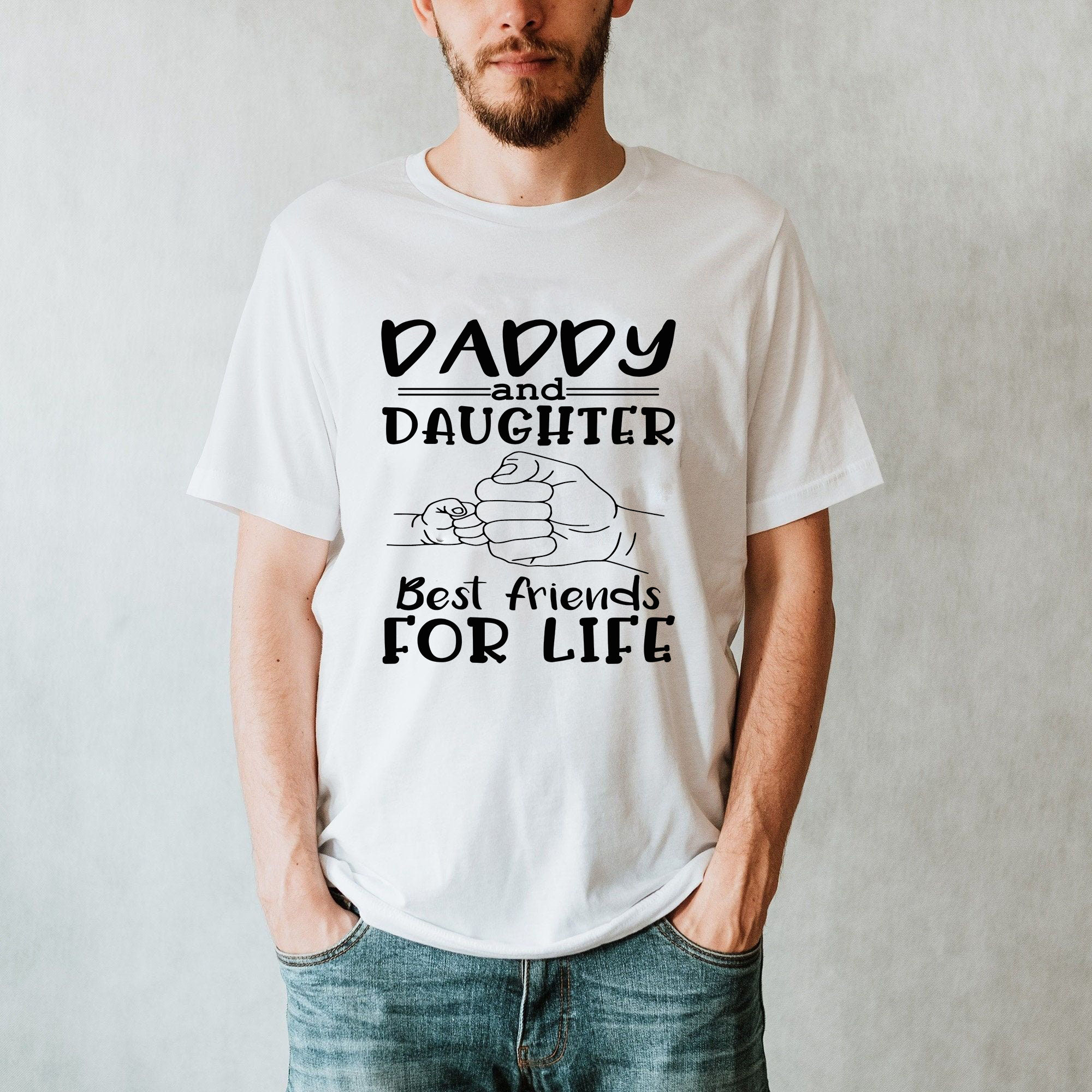 Father's Day Gift - Matching Our First Fathers Day Fist Bump Shirt, Daddy  And Daughter Matching First Father's Day Shirt, Father's Day Gift Ideas  29607