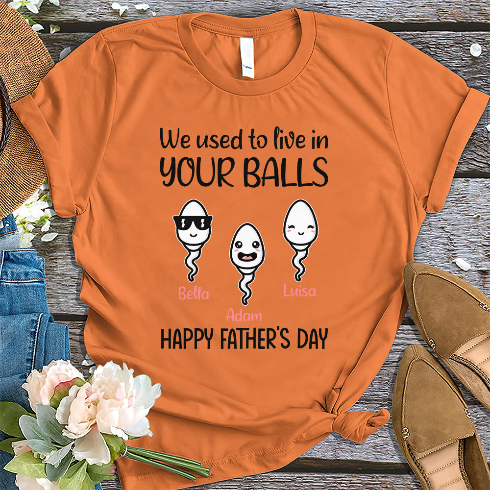 personalized dad shirts
